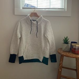 Mock Neck Athletic Sweater